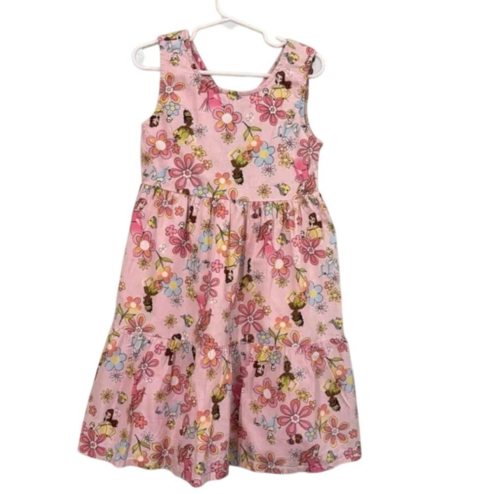Disney Princess Jumping Beans Pink Cotton Dress Size 4